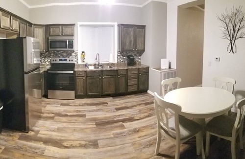 Guttenberg House | Off season SPECIAL! Prices are slashed! 2bd-1barh with outdoor covered tv area
