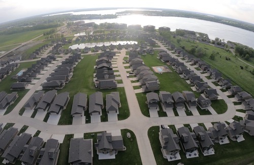 Spirit Lake House | Okoboji Well Stocked Private Cabin at Bridges Bay Resort with Waterpark Passes