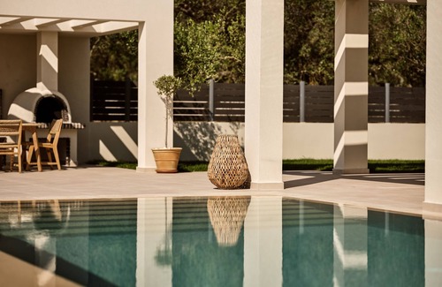 Neromilos Villa | Olithera Villa, Private Pool & 1acre Green Land