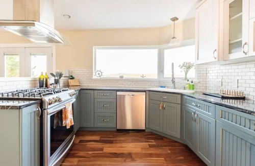 Sequim House | Olympic Forager House + Cabin on tranquil Sequim Bay with hot tub & kayaks