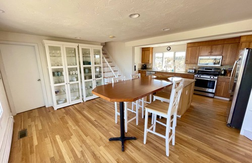 East Sandwich House | On a Private Beach Waterfront Home with Central A/C on Cape Cod Bay