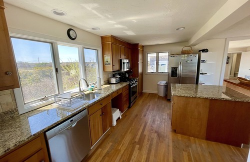 East Sandwich House | On a Private Beach Waterfront Home with Central A/C on Cape Cod Bay