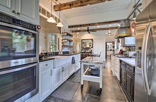 Jefferson House | On-Site Pond: Spacious Family Home in Jefferson!