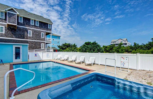 Wind Over Waves House | On Special - Semi-Soundfront w/ a View, Pool, Hot Tub, Game Rm, Dog-Friendly, Cm