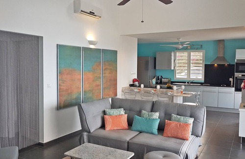 Bouillante Villa | On the Caribbean Sea, sea view and access, 3 bedrooms. Blue Star Villa, 5*