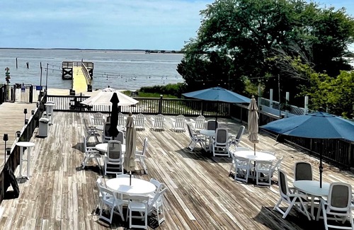 Southport Condo | On the picturesque SPT Waterfront! Beautiful Pool & Private Beach!