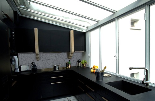 Quartier de la Chapelle Condo | on the roof, magnificient flat