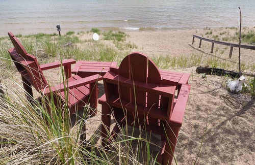 Sturgeon Bay Cabin | ON THE WATER - Best Sand Beach in Door County!