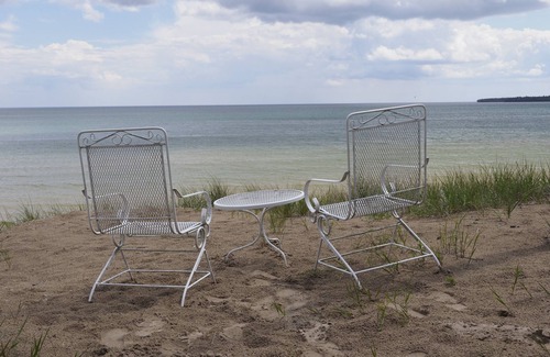 Sturgeon Bay Cabin | ON THE WATER - Best Sand Beach in Door County!