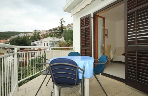 Rabac Apartment | One bedroom apartment with terrace and sea view Rabac, Labin (A-7474-c)