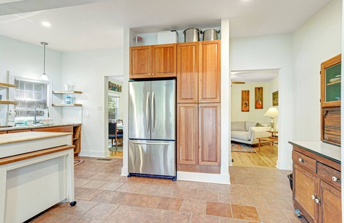 Folly Beach House | One Block to the Beach Cute Home w/Deck, Garden Patio, Central AC & WiFi