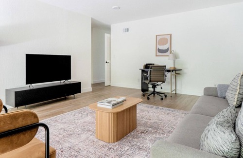 Cupertino Apartment | Open Cupertino 2BR w/ Pool, Gym & A/C, nr Shops & Dining, by Blueground