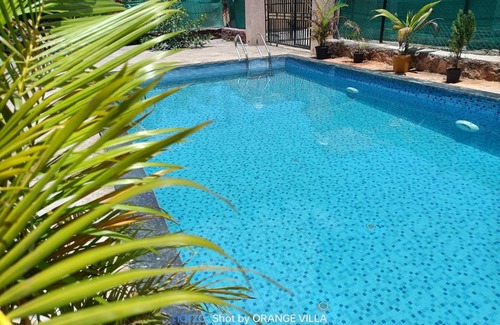 Malavli Villa | Orange Villa 4BHK with Pool and AC at Malavli, Lonavala