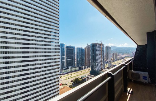 New Boulevard Apartment | Orbi City/Two Rooms Apt./27 Floor/Sea - Mout. View