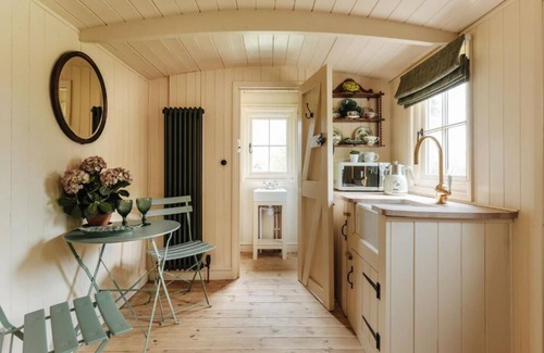 Great Yarmouth Ski Chalet | Ormesby Manor - Shepherd's hut Gamekeeper