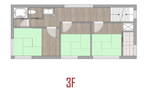 Suminoe House | Osaka SENJU big Tatami house Max 16ppl direct to KIX airport