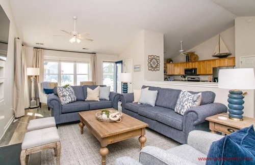 Village of Stump Sound House | Our Little Seacret - Gorgeous 3BR Home; Easy Beach Access! Community Pool!