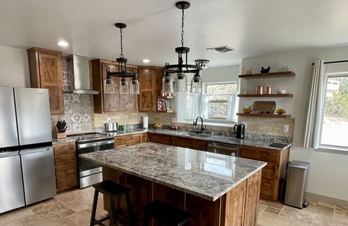 Placitas House | Outstanding Santa Fe charm throughout.
