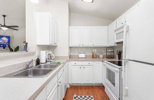 High Point Condo | Overlook Retreat Across from Carolina Core. Pet and Remote Work Friendly!