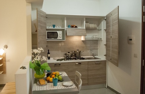 Palinuro Apartment | Palinuro studio apartment or a rustic tavern for a small family