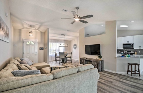 Palm Coast House | Palm Coast Retreat w/Lanai < 8 Mi to Beach!