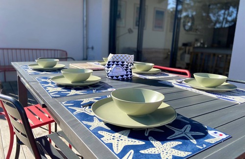 Mimizan-Plage House | Palot Beach House Agréable Maison à Mimizan, à 10 Minutes à Pied de L'océan