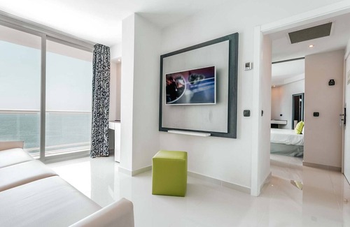Ibiza Town Resort | Panoramic beach views in all inclusive Joy suite at the Ibiza Twiins
