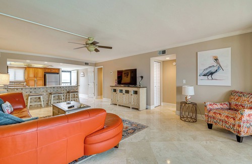 Punta Rassa Condo | Panoramic Gulf Views: Renovated Fort Myers Condo!