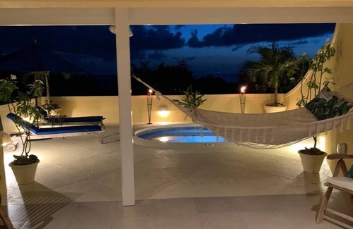 Reeds Bay Villa | Panoramic sea views, Modern home, private pool and 10 minute walk to the beach.