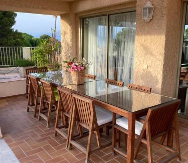 Cap-d'Antibes Apartment | Panoramic sea view penthouse with jacuzzi and 450 sqm terrace