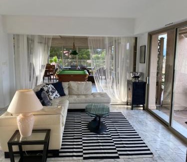 Cap-d'Antibes Apartment | Panoramic sea view penthouse with jacuzzi and 450 sqm terrace