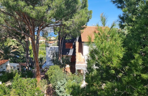 Torre Colonna-sperone Villa | Panoramic Villa Near The Sea