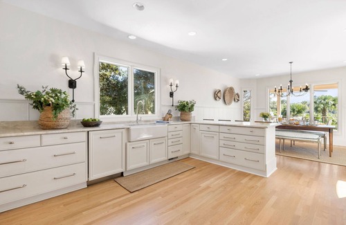 Vanderhorst Plantation House | Panoramic Views! Infinity pool & hot tub. Easy, private layout!