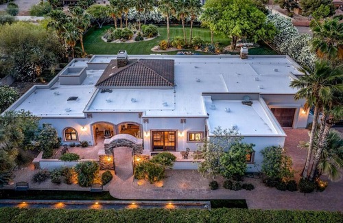 Rancho Alta Vida House | Paradise Valley Million $ Tranquility Estate+Putting Green+Boccee+Pool
