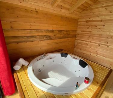 Cayirduzu Ski Chalet | Parla dağ evi kırmızı oda