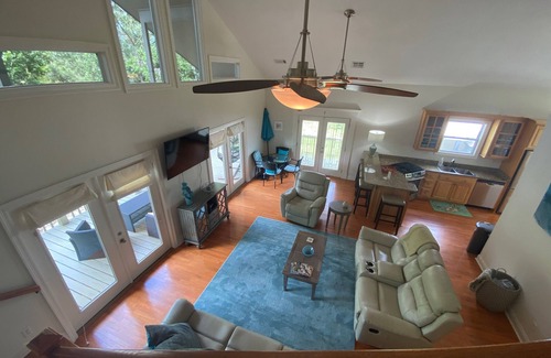 Pass Christian House | Pass Christian Waterfront w/Private HEATED Pool & Beautiful Back Porch