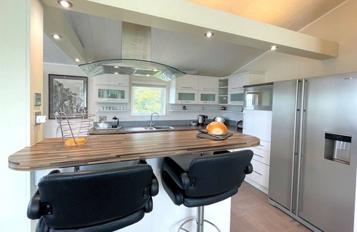Rockcliffe House | Pass the Keys | Beautiful Kippford Hilltop Lodge with Amazing View