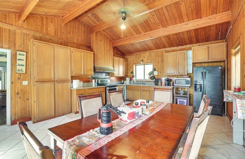Ramona House | Patio & Mountain Views: Rustic Ramona Home!