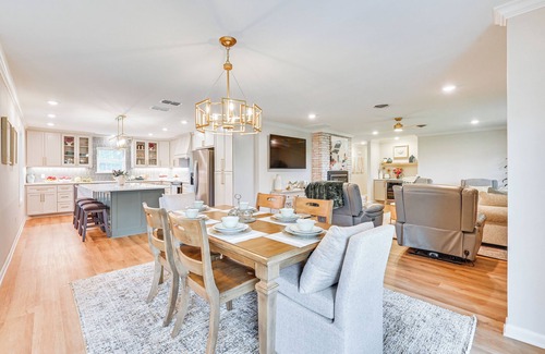 Judson House | Patio, Yard, Views: Modern Home in Longview