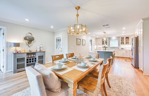 Judson House | Patio, Yard, Views: Modern Home in Longview