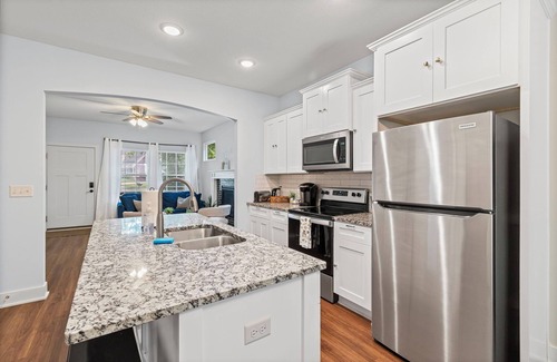 Blue Township House | Peaceful 4BR Home w/Porch, Deck & Wooded Views Perfect for Families and Friends
