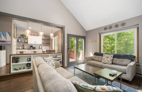 Bellaire Cabin | Peaceful and Updated Cabin with Loft and Fireplace at Schuss Village - Sleeps 6