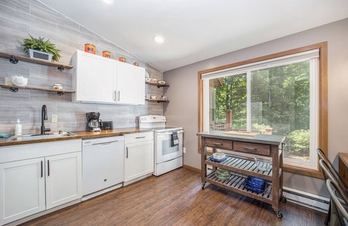 Bellaire Cabin | Peaceful and Updated Cabin with Loft and Fireplace at Schuss Village - Sleeps 6