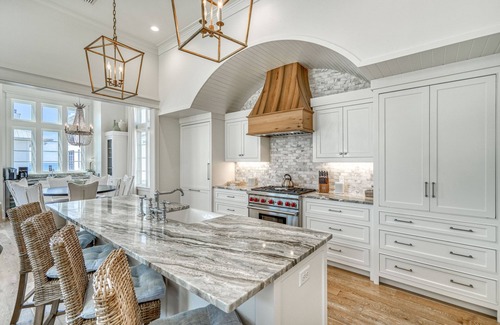 Rosemary Beach House | Peaceful Blessings - Brand New Luxury Home! Private Pool & Hot Tub! Excellent Gulf Views!