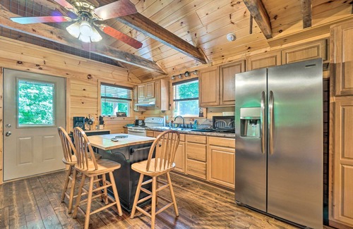 Chickamauga Lake Cabin | Peaceful Decatur Cabin w/Grill & Fire Pit!