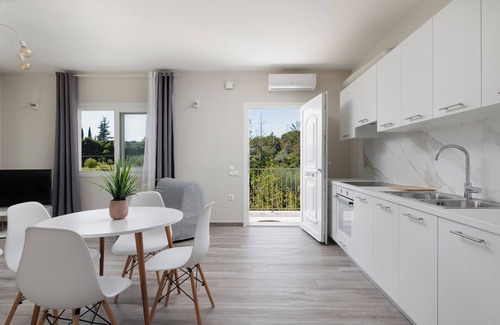 Gouvia Apartment | Peaceful, family friendly, pool apartments, near Corfu Town.