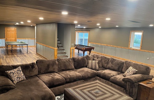 Chippewa County House | Peaceful Lake Home Retreat