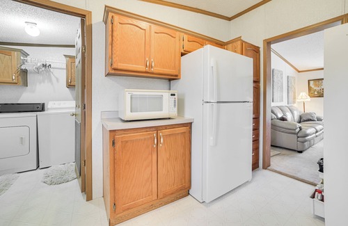 West Branch House | Peaceful Lakefront Home w/Deck in West Branch!