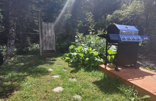 South Glengarry Cabin | Peaceful off-grid forest experience with outdoor shower and walking trail.