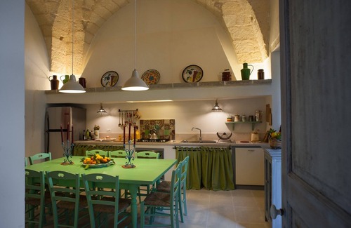 Surano Villa | Peaceful Old Mill Villa in village near sea. Pool gardens A/C, WiFi, Solar P